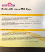 Shop Spectra Baby Disposable Milk Storage Bags, 30 Count at GoodBuy Gear