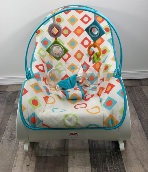 used Fisher Price Deluxe Infant To Toddler Rocker