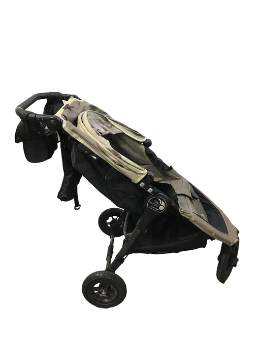 secondhand Baby Jogger City Mini GT Single Stroller, 2014, Sand/Stone