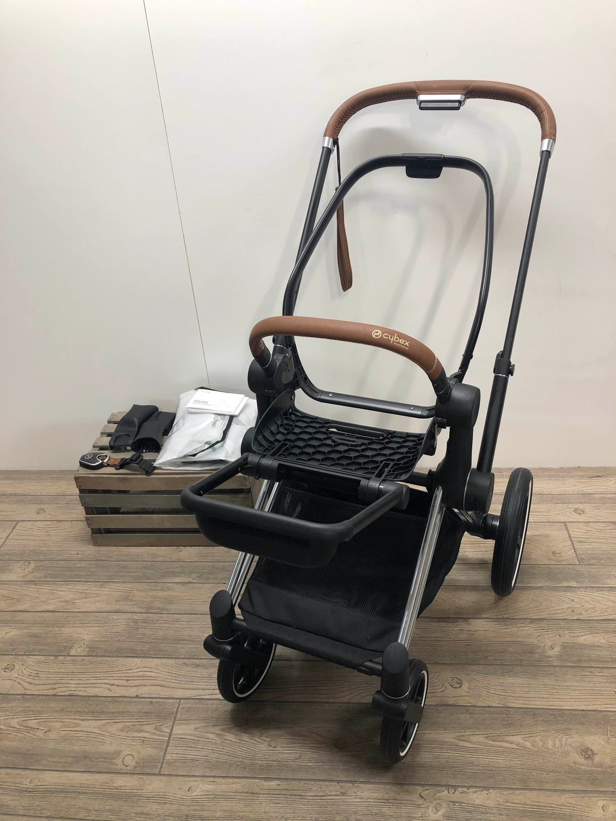 Cybex PRIAM Stroller Frame, 2019, Chrome — GoodBuy Gear