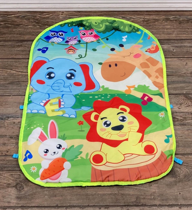 used Cute Stone Kick & Play Piano Gym Mat