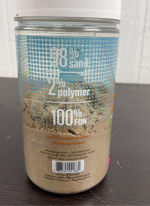 secondhand Brookstone Jar Of Sand