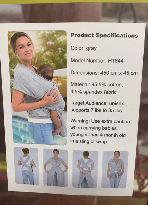 secondhand InnooBaby Baby Sling Carrier