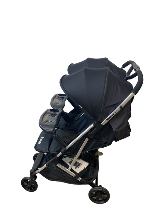 secondhand Joovy Kooper X2 Double Stroller, Black, 2021