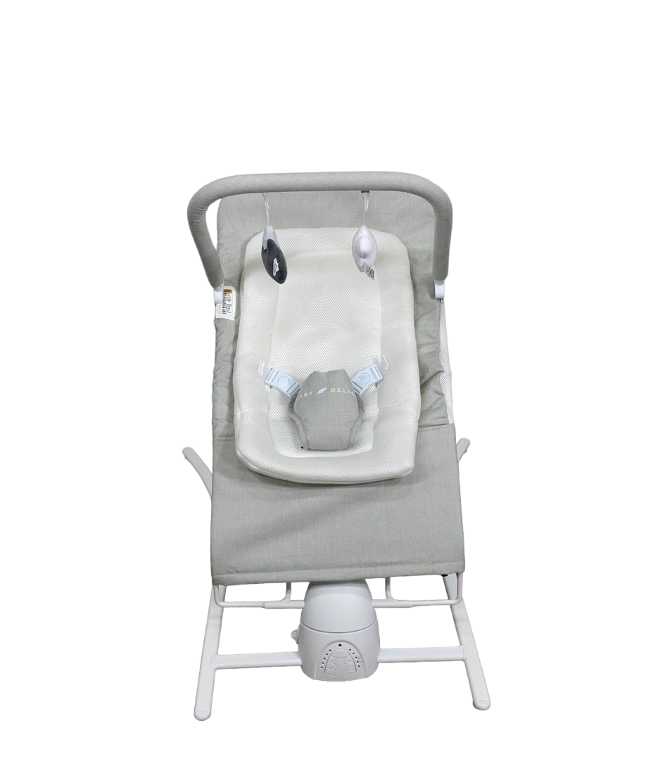 Baby Delight Alpine Wave Deluxe Bouncer with Motion, Sage