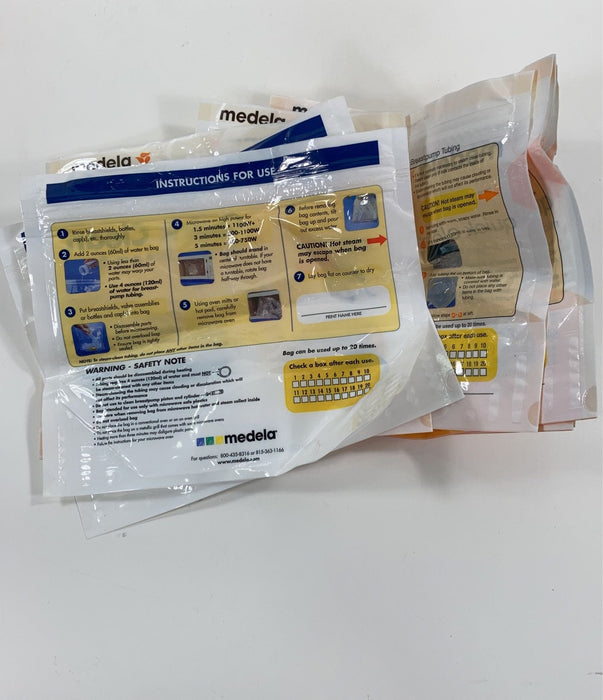 Shop Medela Quick Clean Micro Steam Bags, Set of 8 at GoodBuy Gear