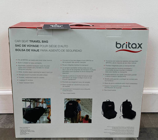 secondhand Britax Car Seat Travel Bag