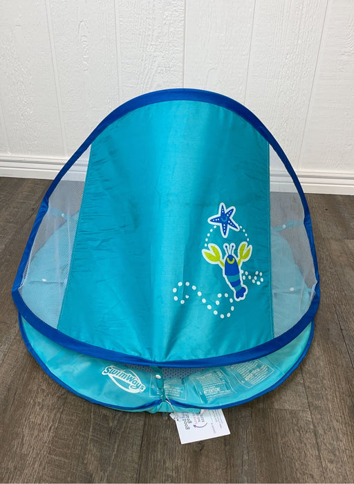 Shop SwimWays Baby Spring Float with Sun Canopy at GoodBuy Gear