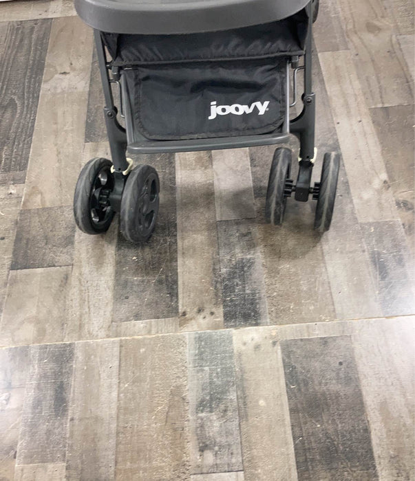 used Joovy Caboose Graphite Stand-On Tandem Stroller, Black, 2016