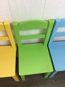 Tot Tutors Wood Table And 4 Chairs Set