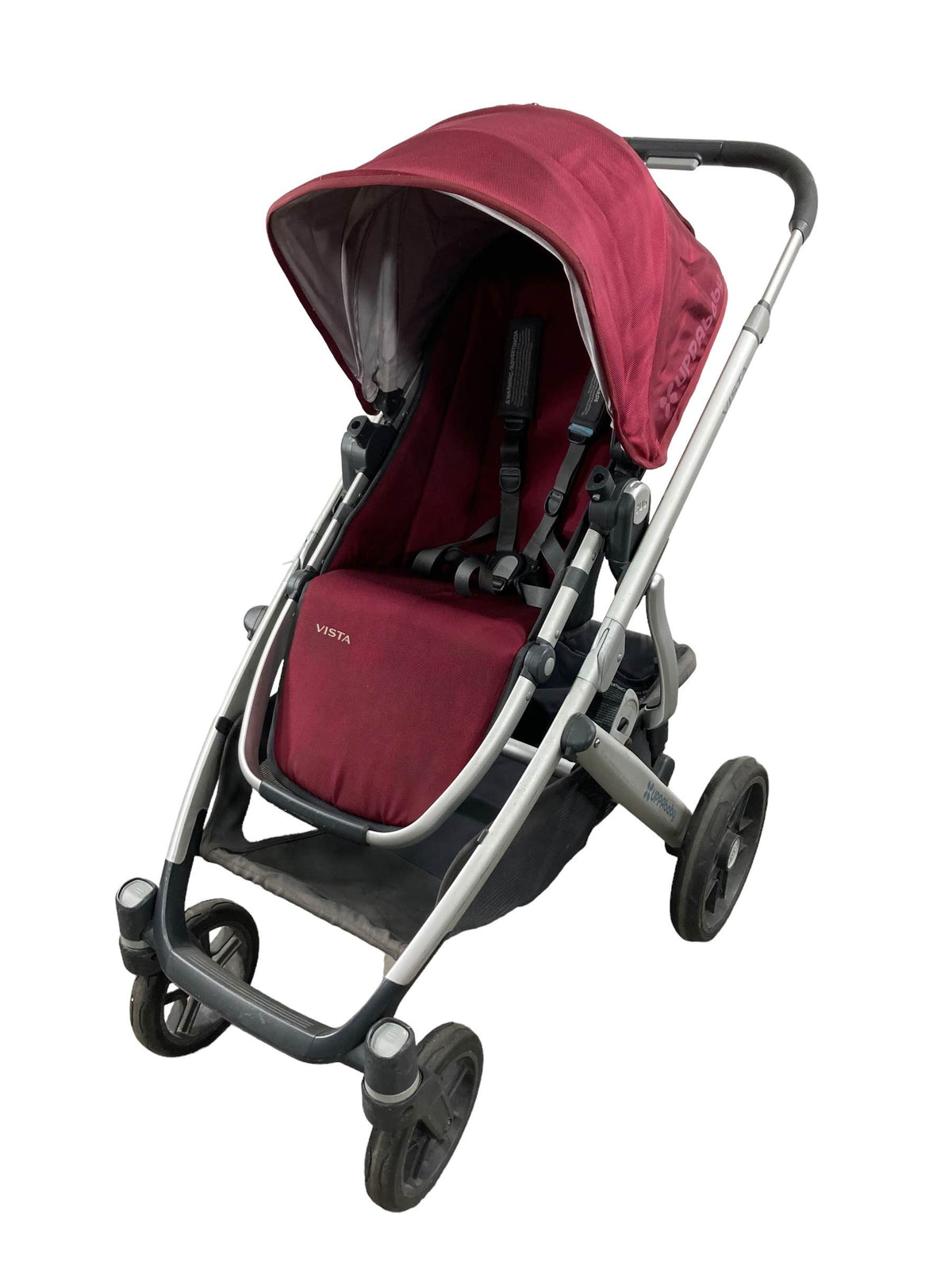 uppababy vista bordeaux UPPAbaby VISTA Stroller, 2016, Dennison (Bordeaux)