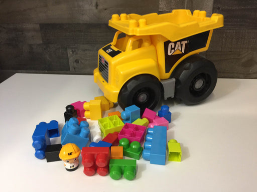 secondhand Mega Bloks CAT Large Dump Truck