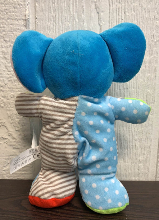 secondhand Beverly Hills Teddy Bear Co Blue Elephant Rattle