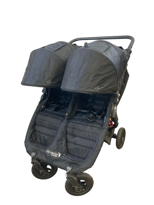 secondhand Baby Jogger City Mini GT Double Stroller, Black, 2015