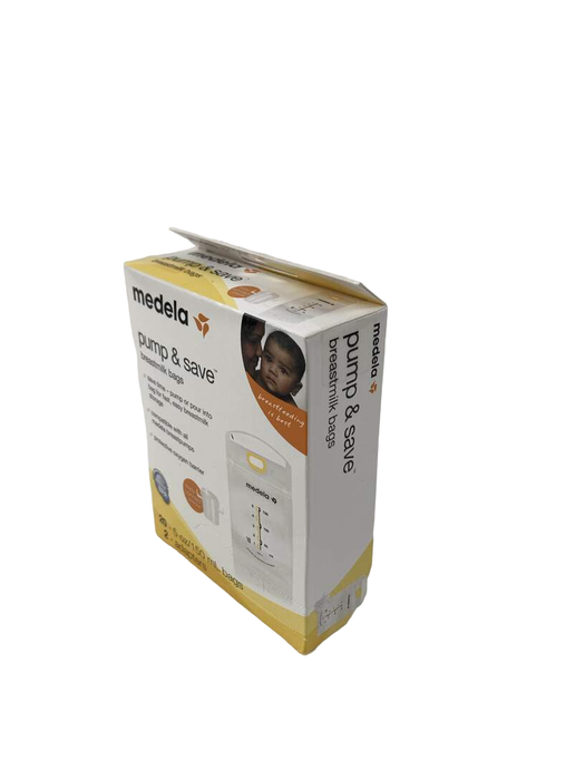 used Medela Milk Storage Bags, pump & save