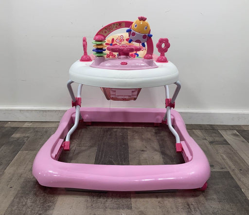 secondhand Bright Starts Walk-A-Bout Walker, Pretty In Pink