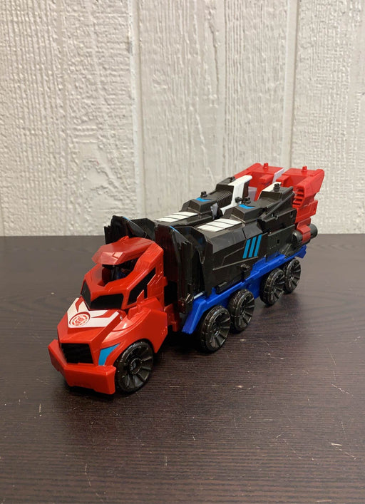 used Hasbro Transformers Robots in Disguise Mega Optimus Prime Action Figure