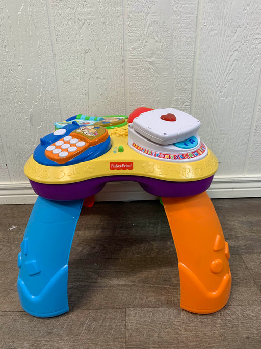 used Fisher Price Laugh And Learn Around The Town Learning Table