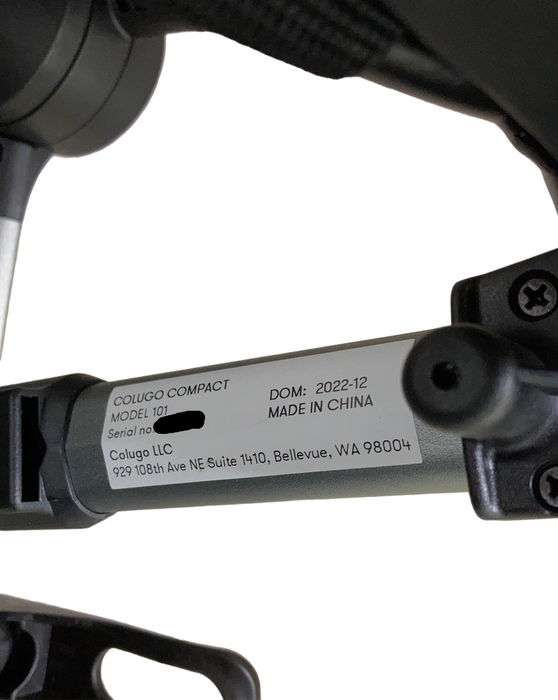 Shop Colugo Compact Stroller, 2022, Black at GoodBuy Gear