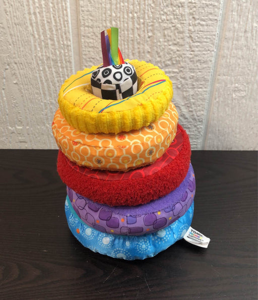 used Lamaze Rainbow Stacking Rings