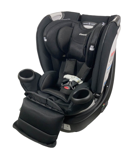 used Evenflo Gold Revolve 360 Extend All-in-one Rotational Car Seat With SensorSafe, 2023 Onyx