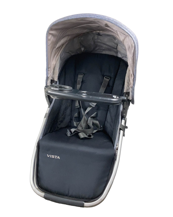 secondhand UPPAbaby VISTA RumbleSeat, 2015+, Henry (Blue Marl), 2017