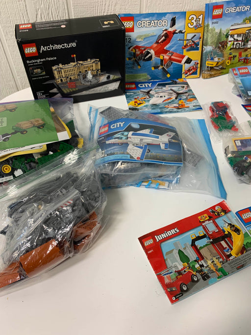 secondhand Lego Collection of Random Pieces Completed Sets