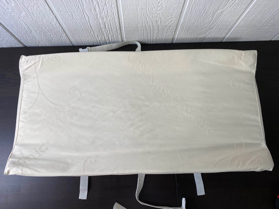secondhand Simmons Organic Contoured Changing Pad