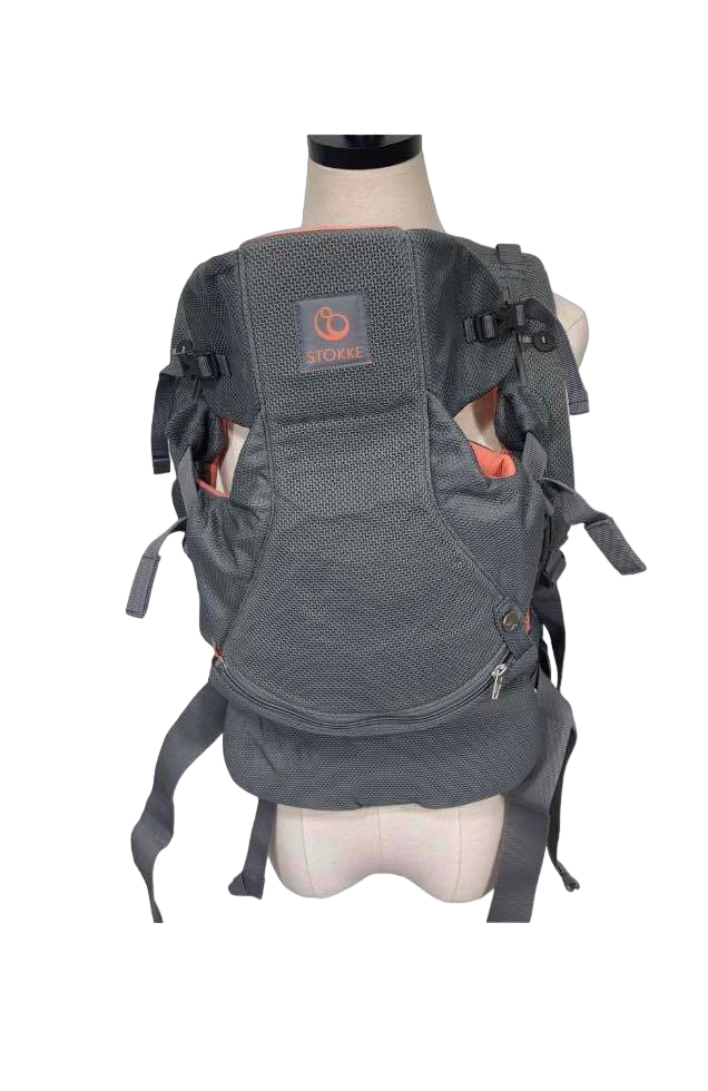 Stokke MyCarrier Front-Only Infant Carrier, Coral Mesh