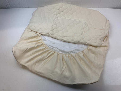 used American Baby Crib Size Organic Mattress Protector Cover