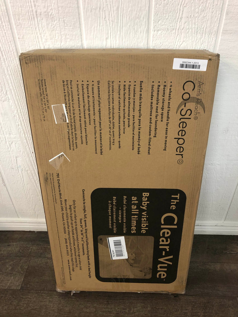 Arm's Reach ClearVue CoSleeper, White