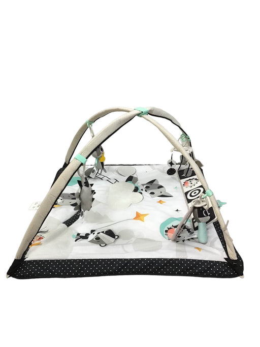 secondhand Tiny Love Black & White Gymini Activity Playmat