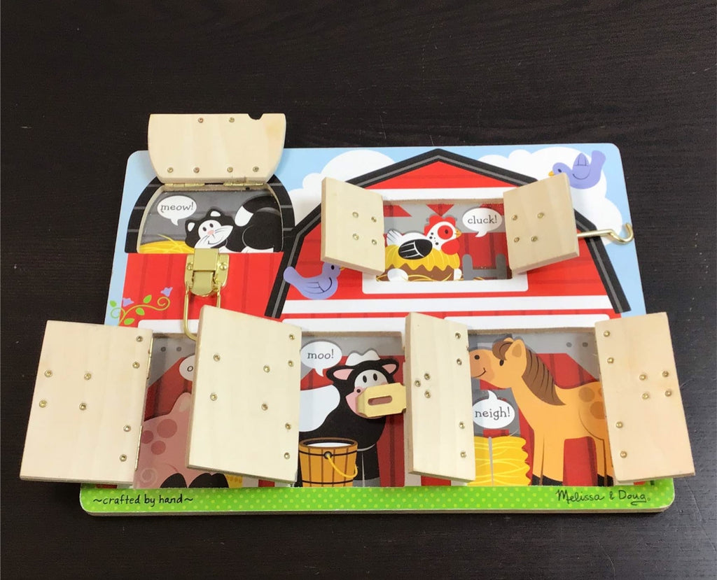 Melissa & Doug Latches Barn Board