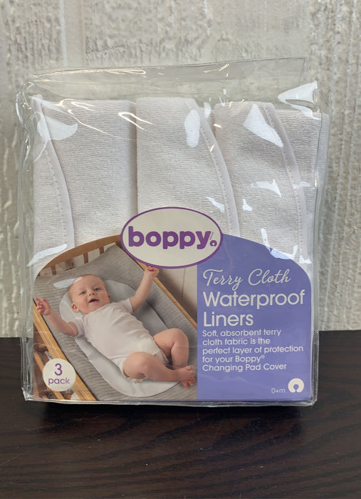 used Boppy Terry Cloth Waterproof Liners