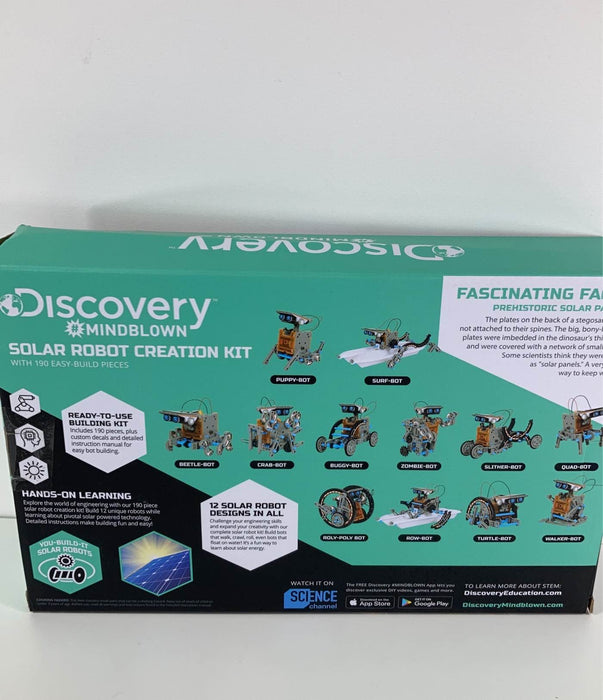 secondhand Discovery Kids Solar Robot Creation Kit