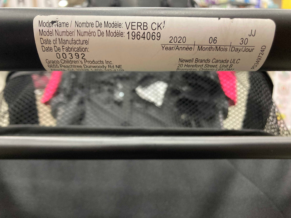 used Graco Verb Click Connect Lightweight Stroller