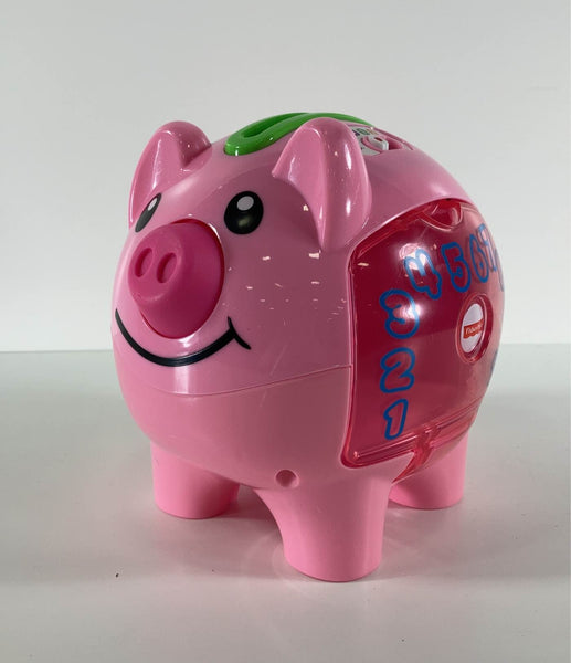 Fisher-Price Laugh & Learn Smart Stages Piggy Bank, Cha-ching! WORKING !!!