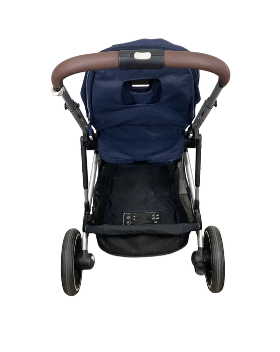 Cybex Gazelle S Modular Stroller, Silver Frame, Ocean Blue, 2022