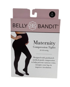 used Belly Bandit Mother Tucker Moto Style Postpartum Compression Leggings, M, Black