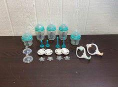 used Tommee Tippee Advanced Anti Colic Newborn Baby Bottle Feeding Starter Set