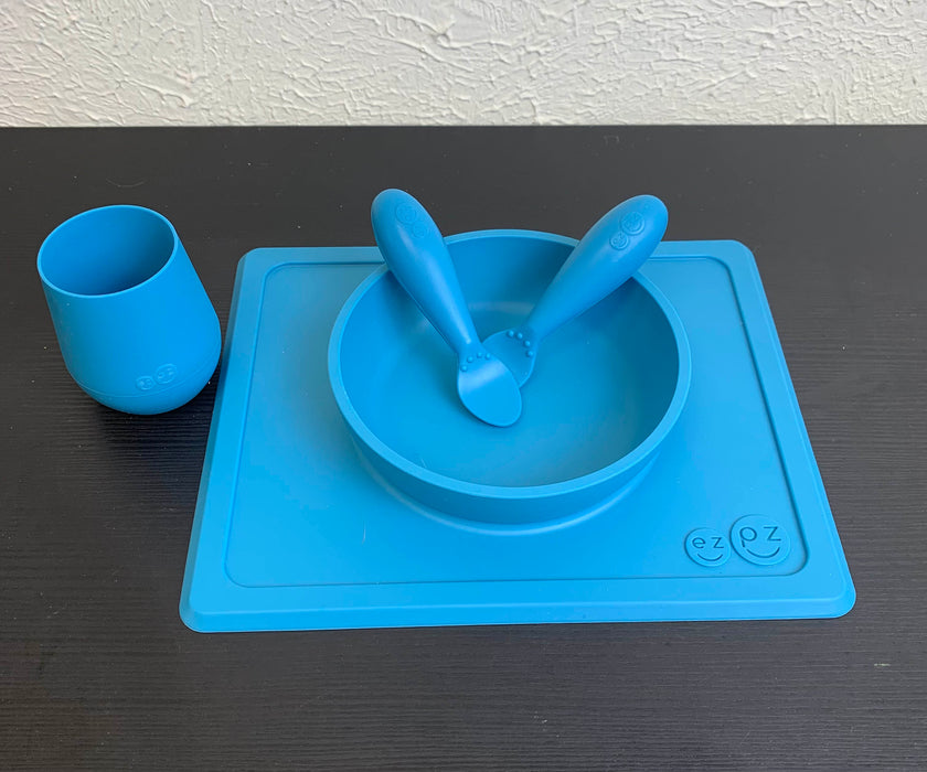 Shop ezpz First Foods Set, Blue at GoodBuy Gear