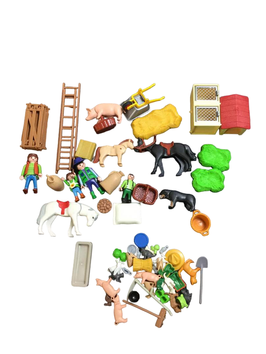 Playmobil Take Along Barn Farm Set
