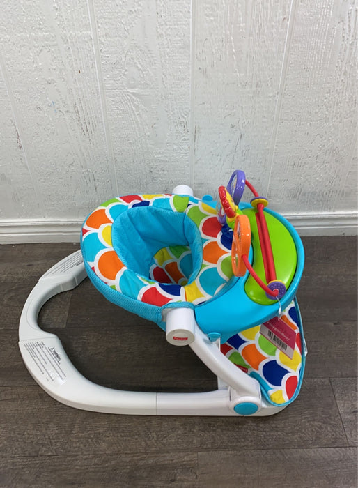 secondhand Fisher Price Premium Sit-Me-Up Floor Seat with Toy Tray