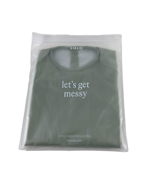 used Lalo Smock Bib, Sage