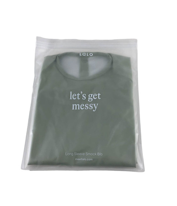 used Lalo Smock Bib, Sage