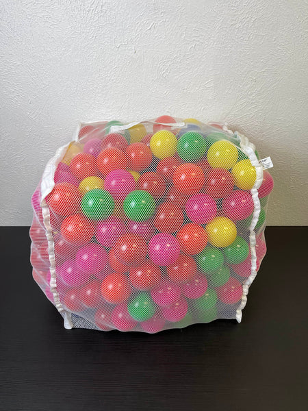  Click N' Play Ball Pit Balls for Kids, 200 Pack - Plastic  Refill Balls, Phthalate & BPA Free, Reusable Storage Bag with Zipper, Gift  for Toddlers and Kids for Ball Pit