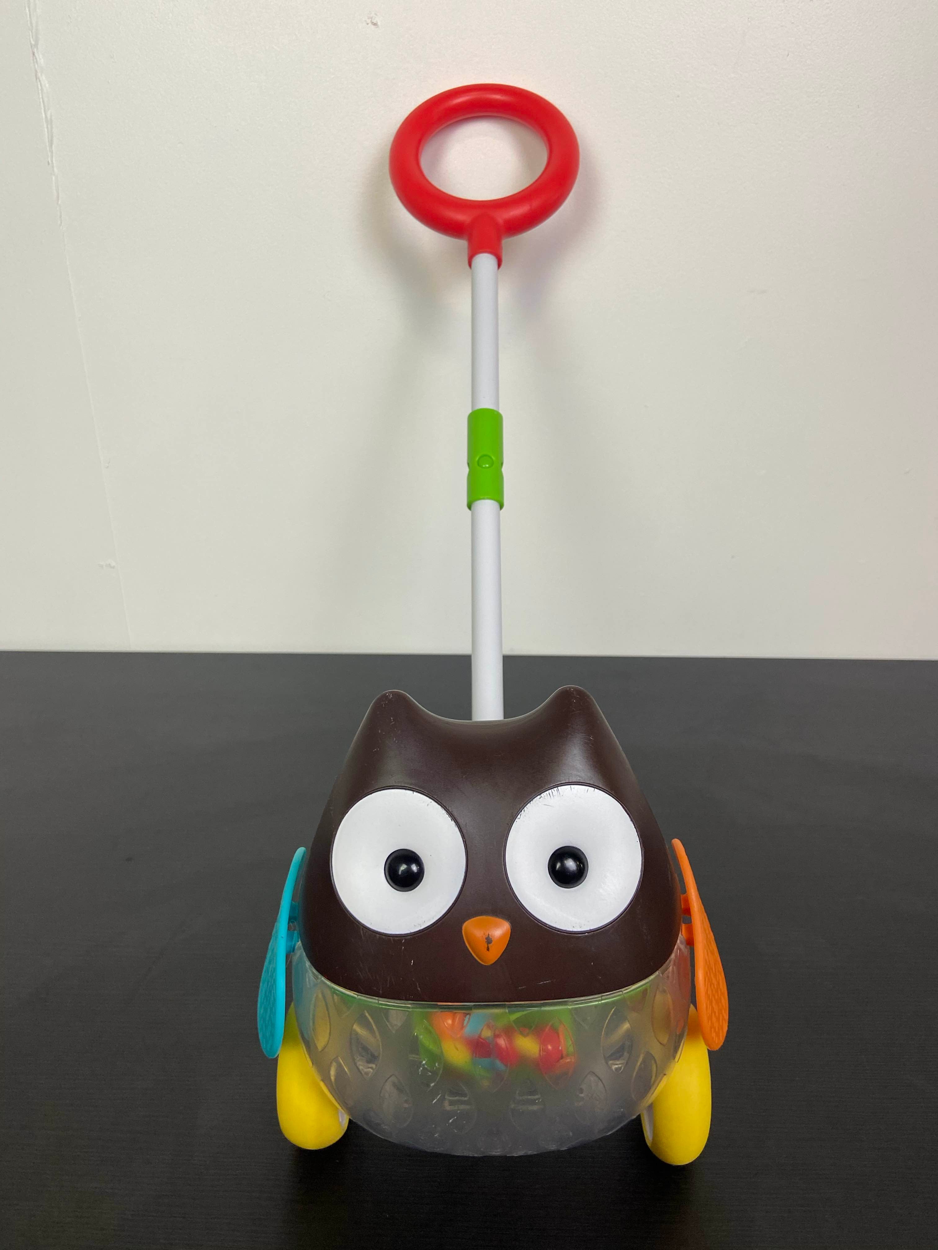 Skip hop sale owl push toy