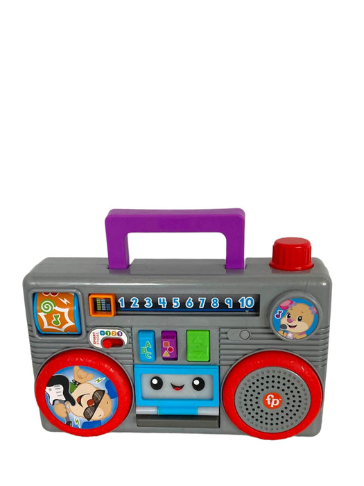 secondhand Fisher Price Laugh & Learn Busy Boombox