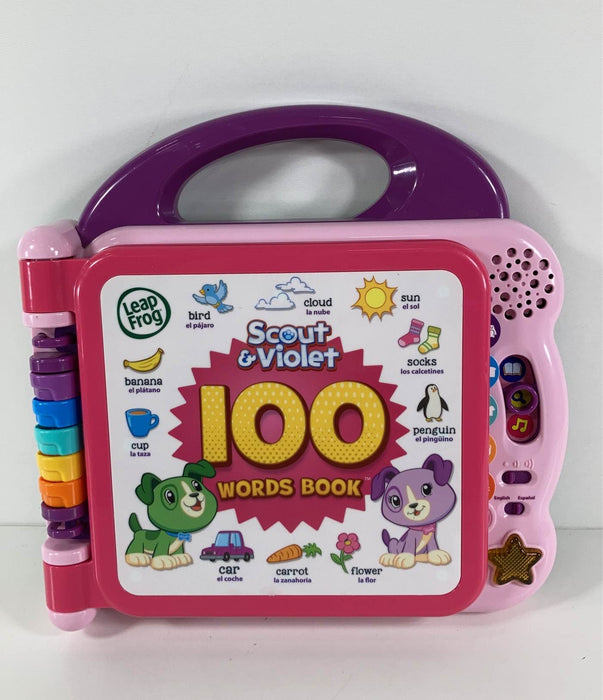 used Leap Frog Scout & Violet 100 Words Book