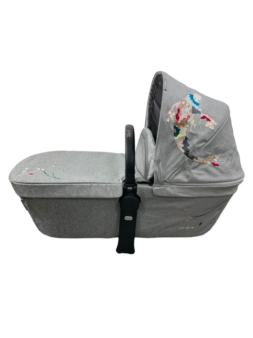 secondhand Cybex PRIAM Lux Carry Cot, Koi/Mid Grey